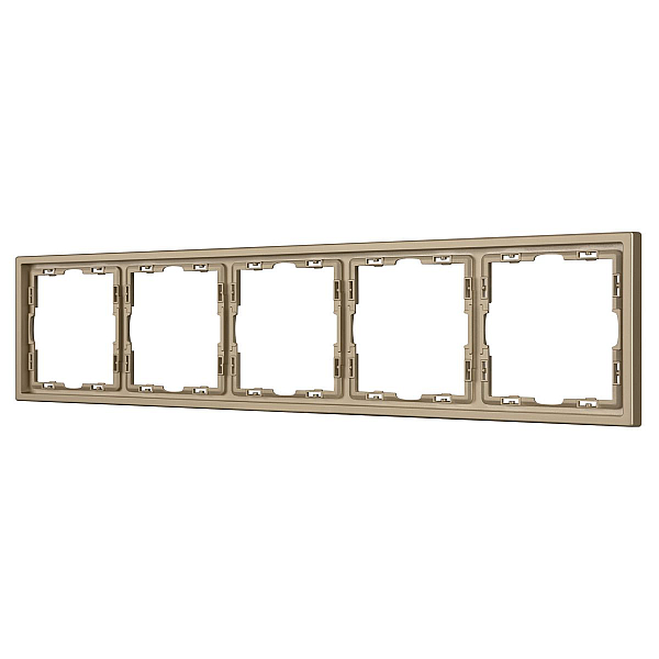 Рамка пластиковая Arlight FRM-NOBE-SFPL-5-GD 054229