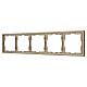 Рамка пластиковая Arlight FRM-NOBE-SFPL-5-GD 054229