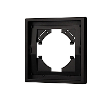 Рамка пластиковая на 1 пост Arlight FRM-TENDO-PL-1-BK 053836