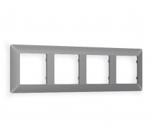 Рамка четырехместная Ambrella Volt Line AF110504