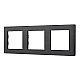 Рамка трехместная Arlight FRM-PRESTO-ALS-3-BK 043857