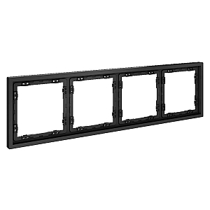 Рамка на 4 поста Voltum S70 VLS100407 (графит)