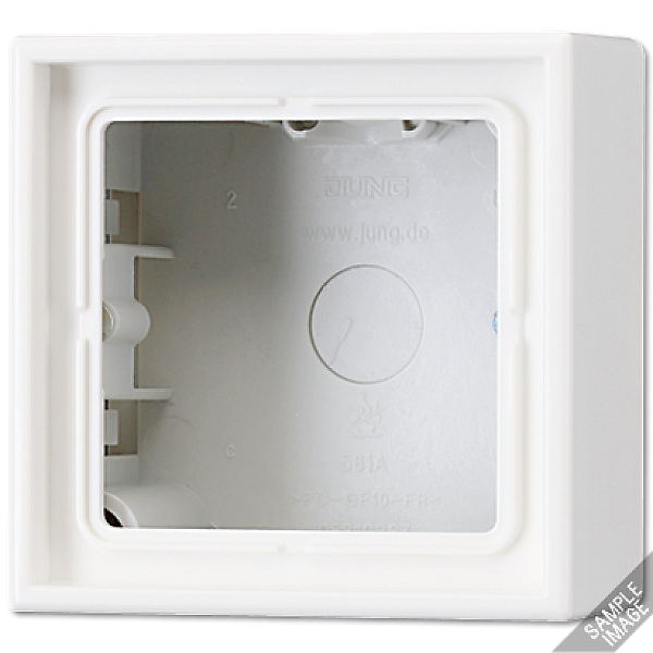 Коробка одноместная Jung LS581ASW