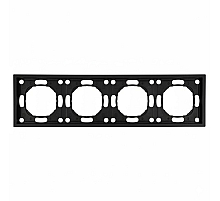 Рамка на 4 поста Stekker PFR00-5004-05 Эмили 49861