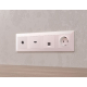 Лицевая панель для HDMI розетки Ambrella Volt Alfa AP2140