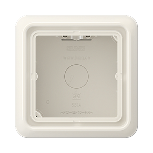 Коробка одноместная Jung CD581AW