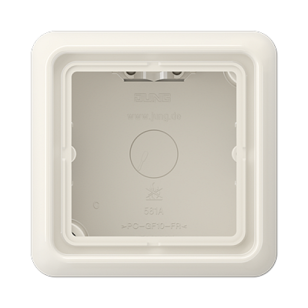 Коробка одноместная Jung CD581AW