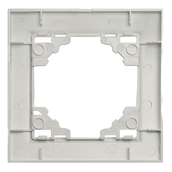 Рамка 1-постовая Stekker Эрна белый PFR00-9001-01 39623