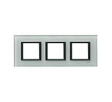 Рамка 3-постовая Schneider Electric Unica Class MGU68.006.7C3