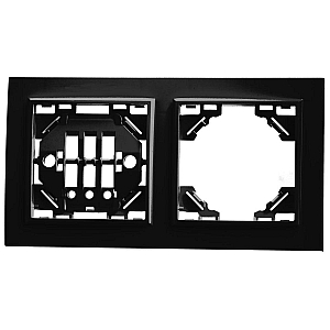 Рамка 2-местная горизонтальная Stekker PFR00-9002-03 39483