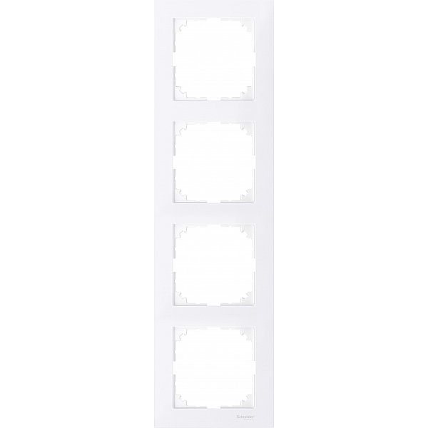 Рамка на 4 поста Schneider Electric Merten MTN4040-3625