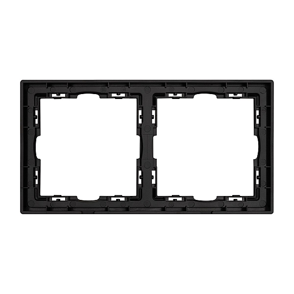 Рамка пластиковая Arlight FRM-NOBE-SFPL-2-BK 054216