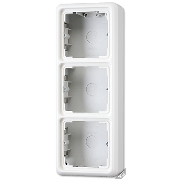 Коробка трехместная Jung CD583AGR
