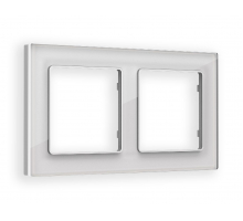 Рамка двухместная Ambrella Volt Platos AF330402