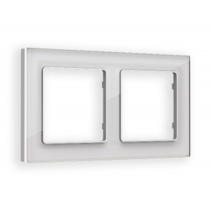 Рамка двухместная Ambrella Volt Platos AF330402