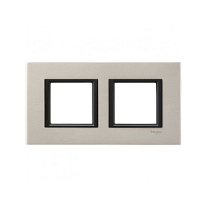 Рамка 2-постовая Schneider Electric Unica Class MGU68.004.7A2