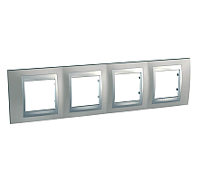 Рамка 4-постовая Schneider Electric Unica Top MGU66.008.039