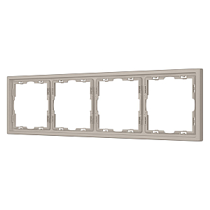 Рамка пластиковая Arlight FRM-NOBE-SFPL-4-CA 059460
