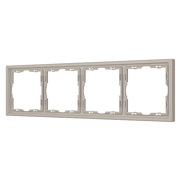 Рамка пластиковая Arlight FRM-NOBE-SFPL-4-CA 059460