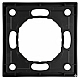 Рамка 1-постовая Stekker Эмили черный уголь PFR00-5001-05 49858