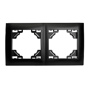 Рамка двухместная Stekker PFR00-9012-03 Эрна Элегант 49662