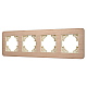 Рамка на 4 поста алюминиевая Arlight FRM-AKIRY-AL-4-GD 049733