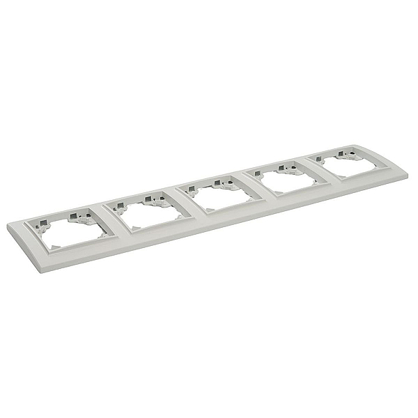 Рамка 5-постовая Stekker Эрна белый PFR00-9005-01 39620