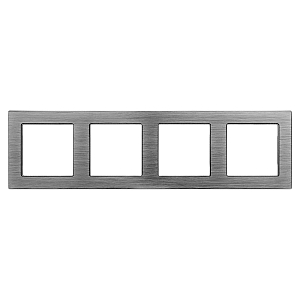 Рамка на 4 поста Arlight FRM-PRESTO-ALS-4-GR 043863