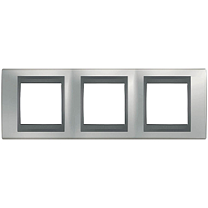 Рамка 3-постовая Schneider Electric Unica Top MGU66.006.238