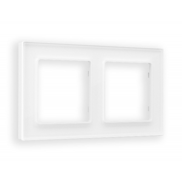 Рамка двухместная Ambrella Volt Platos AF330102 Рамка двухместная Ambrella Volt Platos AF330102
