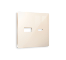 Лицевая панель для розетки 2USB тип A+C Ambrella Volt Alfa AP3110