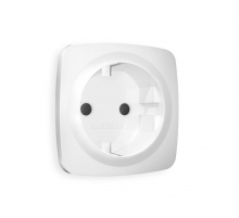 Лицевая панель для розетки с/з со шторками Ambrella Volt Omega OP1270