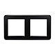 Рамка двухместная Arlight FRM-VERSA-PL-2-BK 043778