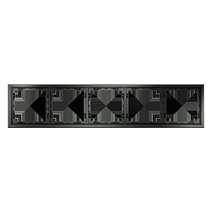 Рамка на 5 постов Voltum S70 VLS100506 (титан)