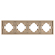 Рамка пластиковая на 4 поста Arlight FRM-TENDO-PL-4-GD 053850