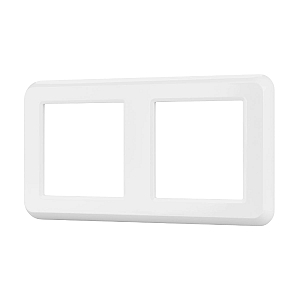 Рамка двухместная Arlight FRM-VERSA-PL-2-WH 043776