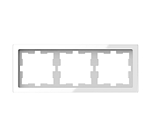 Рамка 3-постовая Schneider Electric Merten D-Life MTN4030-6520