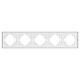 Рамка пластиковая на 5 постов Arlight FRM-TENDO-PL-5-GD 053854