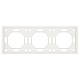 Рамка 3-постовая Stekker Эмили белый фарфор PFR00-5003-01 49886