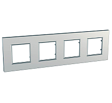 Рамка 4-постовая Schneider Electric Unica Quadro MGU6.708.55