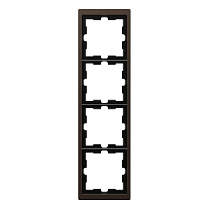 Рамка 4-постовая Schneider Electric Merten D-Life MTN4040-6552