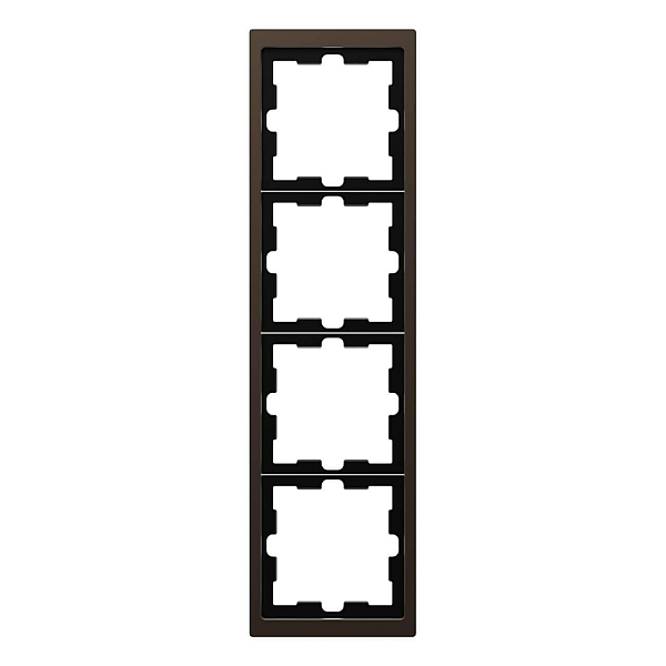 Рамка 4-постовая Schneider Electric Merten D-Life MTN4040-6552