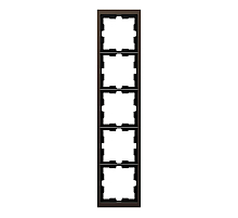 Рамка 5-постовая Schneider Electric Merten D-Life MTN4050-6552
