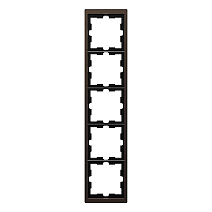 Рамка 5-постовая Schneider Electric Merten D-Life MTN4050-6552