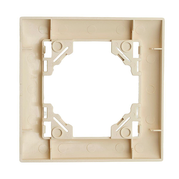 Рамка 1-постовая Stekker Эрна Элегант слоновая кость PFR00-9011-02 49666