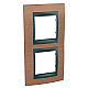 Рамка 2-постовая вертикальная Schneider Electric Unica Top MGU66.004V.2M2