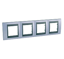 Рамка 4-постовая Schneider Electric Unica Top MGU66.008.298