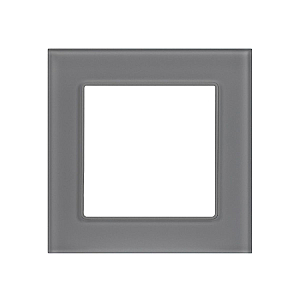 Рамка на 1 пост Arlight FRM-GLARE-GS-1-GR 043788