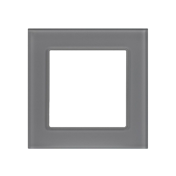 Рамка на 1 пост Arlight FRM-GLARE-GS-1-GR 043788