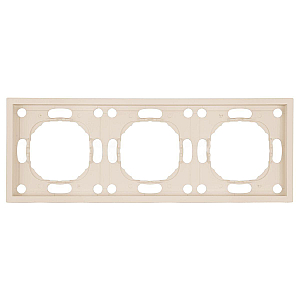 Рамка 3-местная Stekker Эмили PFR00-5003-08 кашемир soft touch 49912